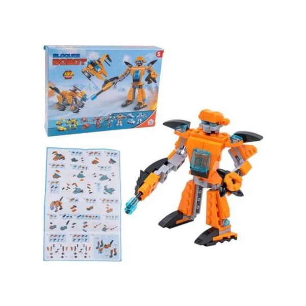Juego de bloques nave robot (133 piezas) 26x19x5 cm