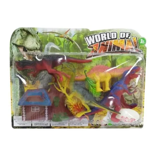 Conjunto de dinosaurios