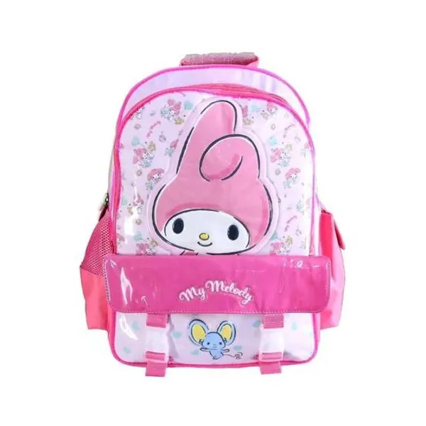 Mochila 18" espalda my melody sanrio luv Cresko