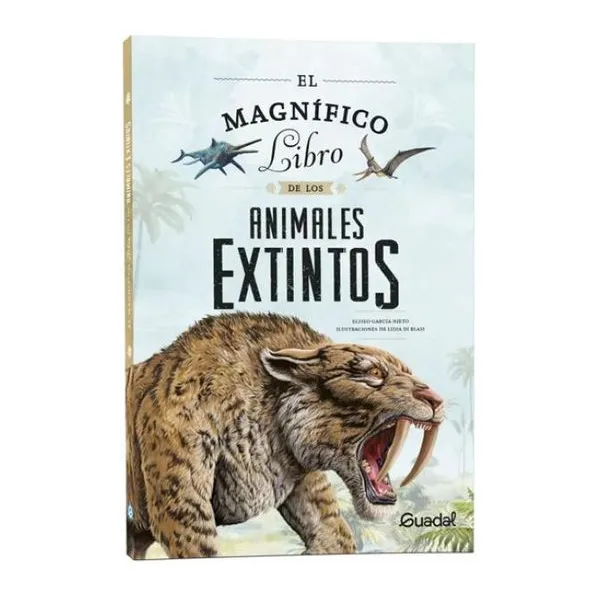 El magnífico libro de los animales extintos 42 30 cm