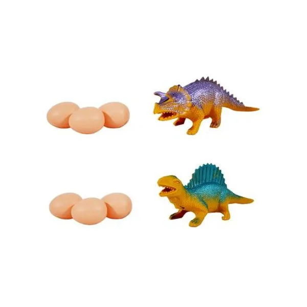 Set de dinosaurio x4 en bolsa 17x15x4 cm x1 surtido
