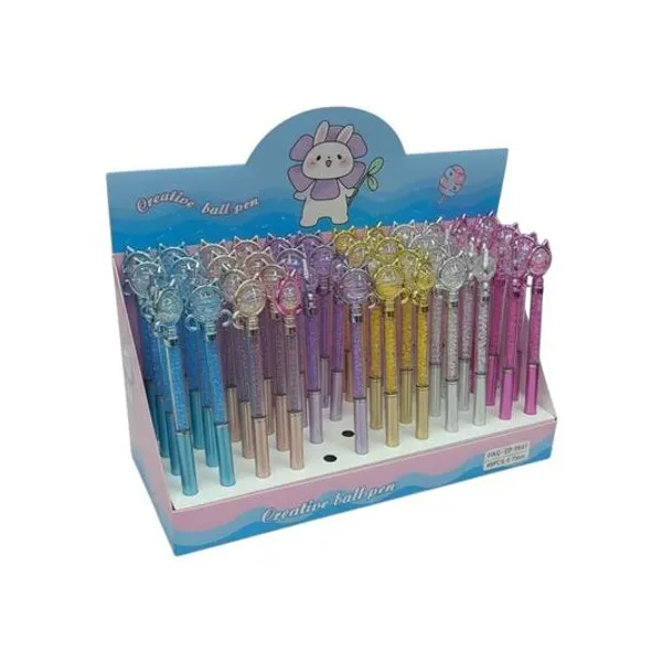 Bolígrafo retractil azul 0.7 mm gato x1 modelos surtidos