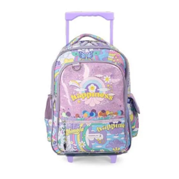 Mochila carro trama cristal 17" love the planet light purple c2