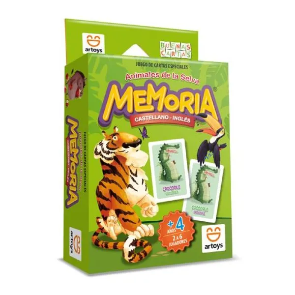 Memoria/animales de la selva - colección "buenascartas