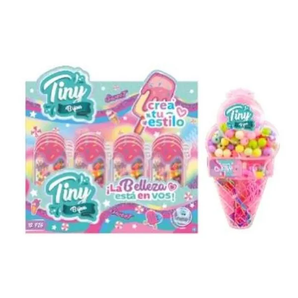 Set de bijouterie helado (6 piezas/display box) 15 x6 x2 cm