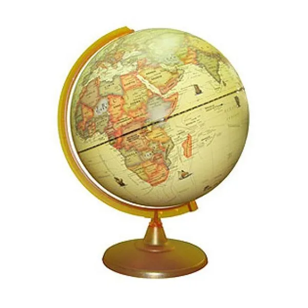Globo base plástico 30 cm antiguo