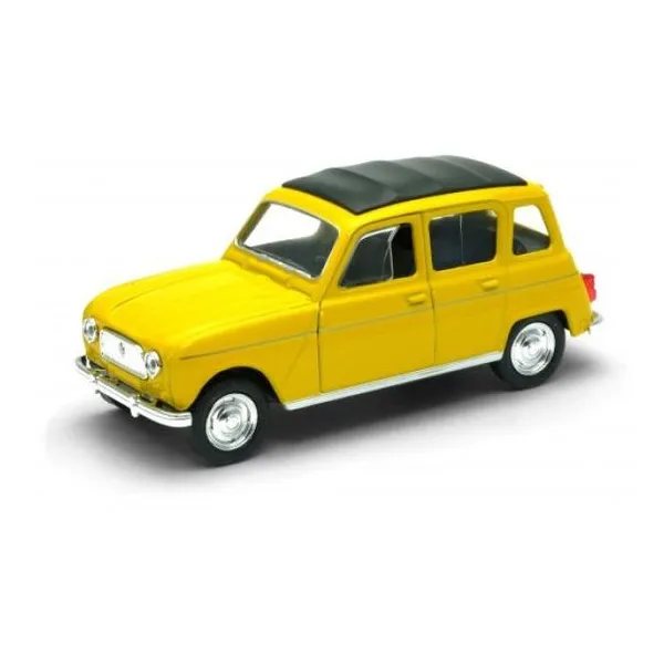 Welly 1:34 renault 4 amarillo 43741cw