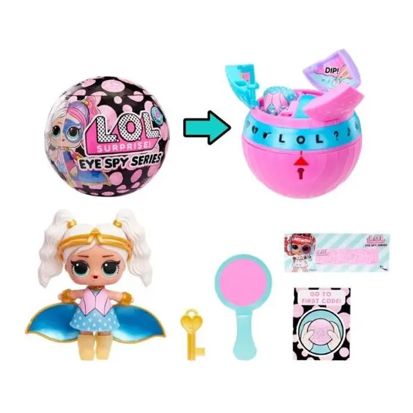 Lol surprise! eye spy series 10 cm surtido, cambia de color