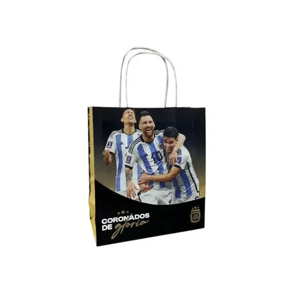 Bolsa zafiro coronados 18x08x20 cm x unidad