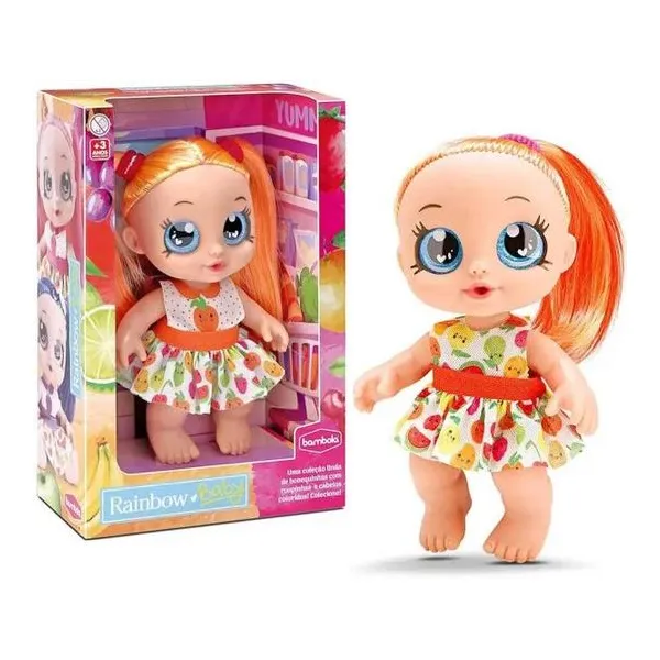 Baby rainbow naranja 21 cm