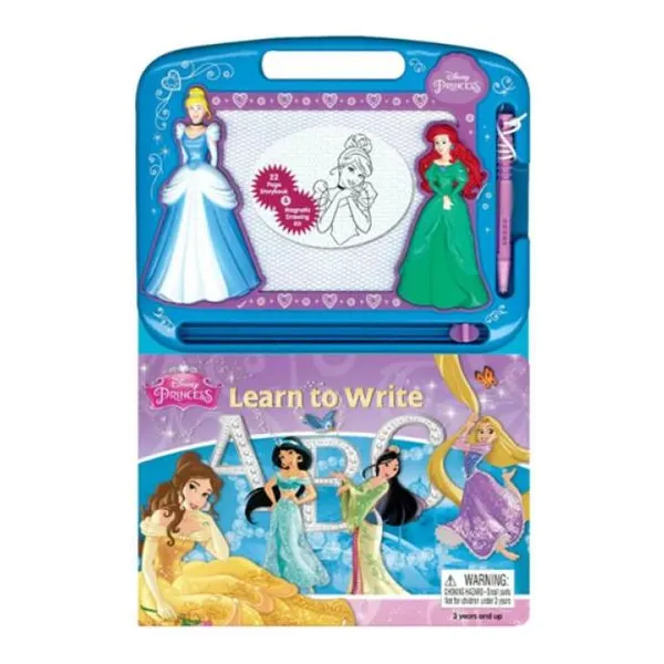 Libro de Disney princess write con pizarra mágica 28 21 cm