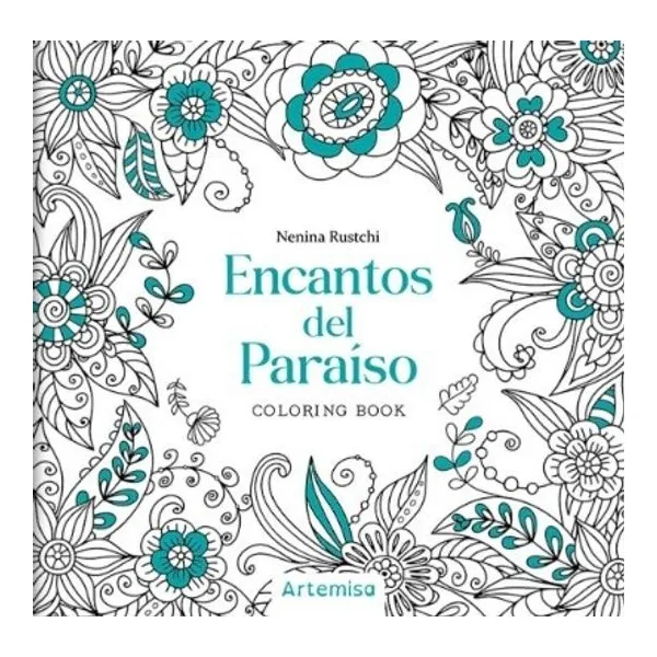 Encantos del paraiso. coloring book