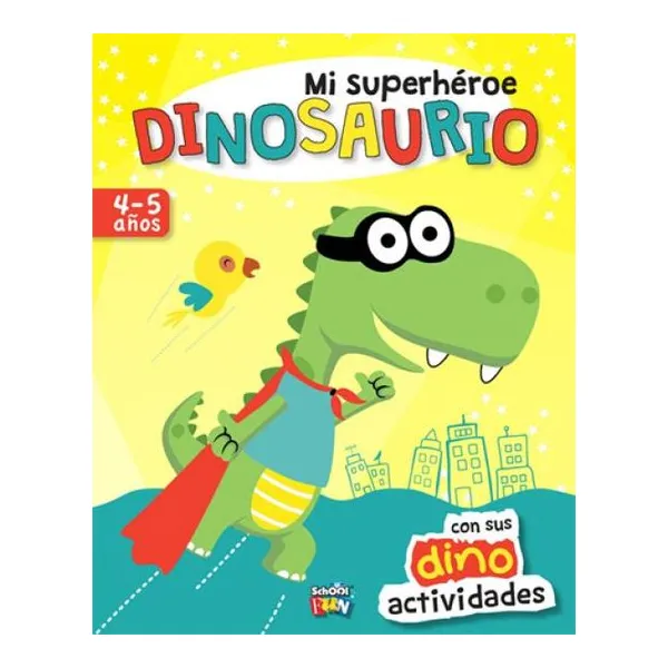 Mi superheroe dinosaurio 21 28 cm