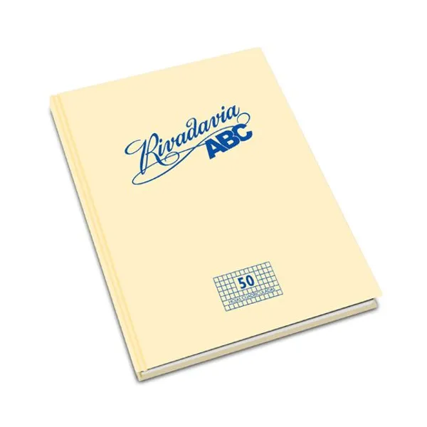 Cuaderno tapa dura Rivadavia x50 hs.cuaderno