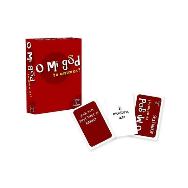 Juego de cartas o mi god ¿te animas? 18x11 cm en caja Toto Game