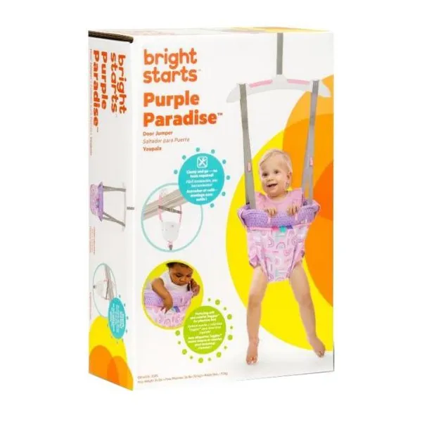Bright starts jumper pink door (hasta 11 kg)