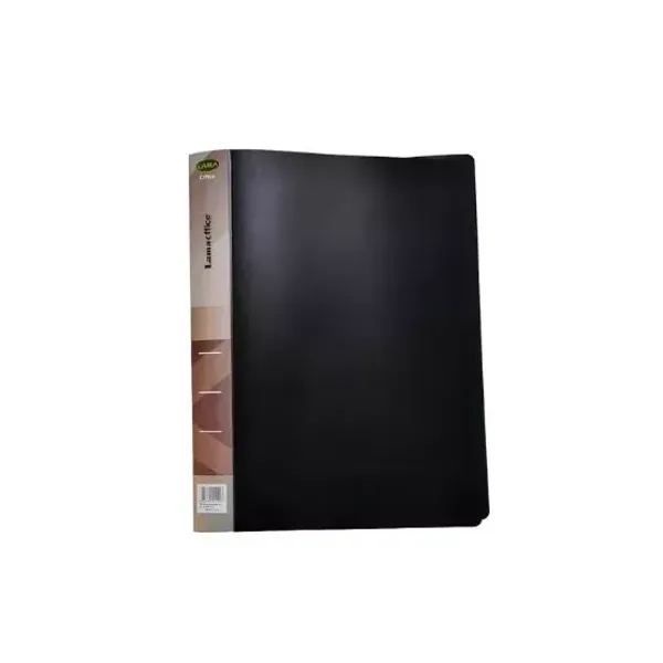 Carpeta con folios lama a4 x30 negra