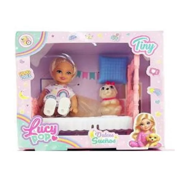 Lucy pop mini muñeca dulces sueños 14 x14 x7 cm