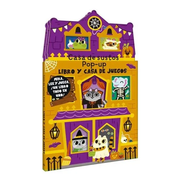 Casa de sustos libro pop up 19 12 cm