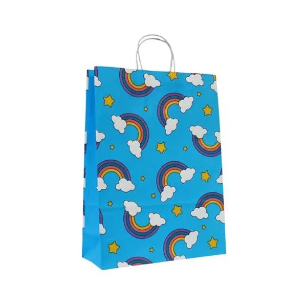 Bolsa zafiro arcoiris 30x12x41 cm x unidad