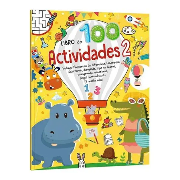 Libro 100 actividades 2 28 21 cm