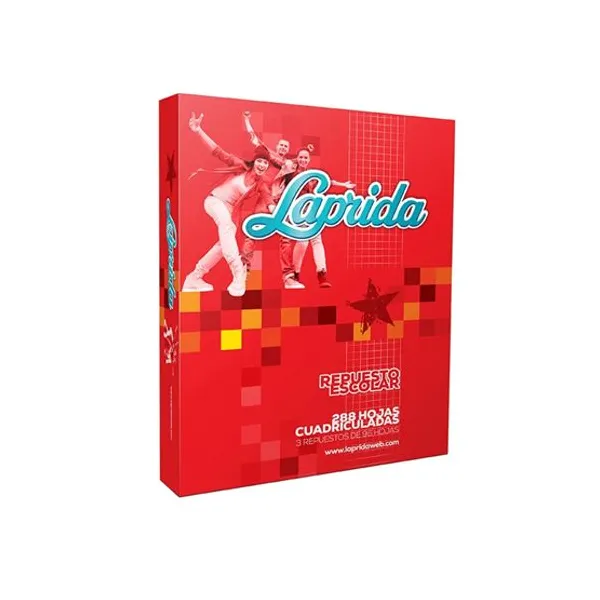 Repuesto esc.laprida tamaño carta x288 hs.cuadro fraccionado