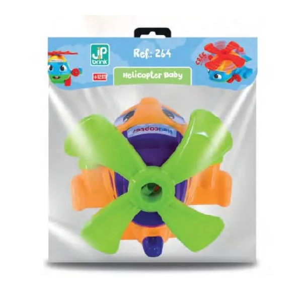 Helicóptero bebé en bolsa