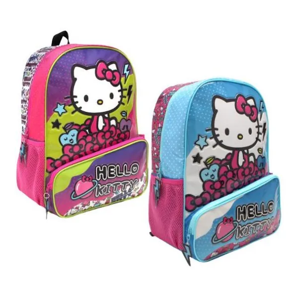 Hello kitty mochila 16" espalda -planeta