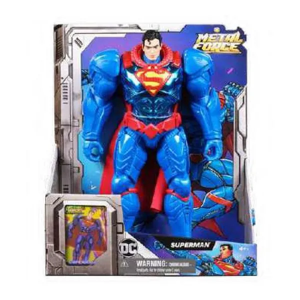Dc metal force - 30,48 cms/12” xl metal force héroes superman
