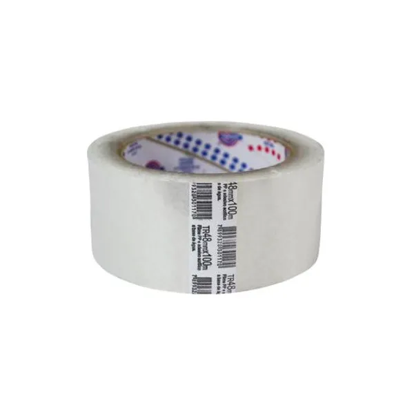 Cinta de embalar pp cristal 48mmx100 mts x unidad eurocel