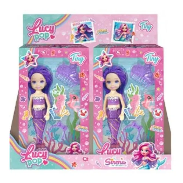 Sirena lucy pop Tiny con accesorios