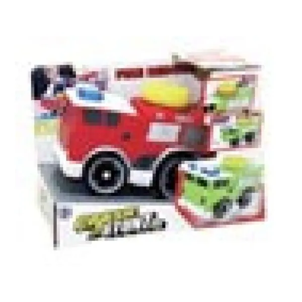 Coche ruedas patonas con luz y sonido,