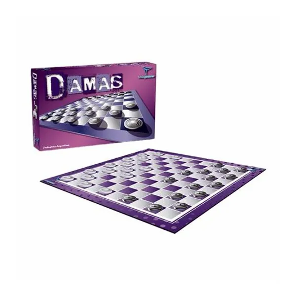 Juego de damas en caja 37x28x5 cm toto games