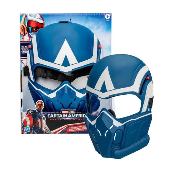 Hasbro Marvel brave new world - role play mascara - capitan América