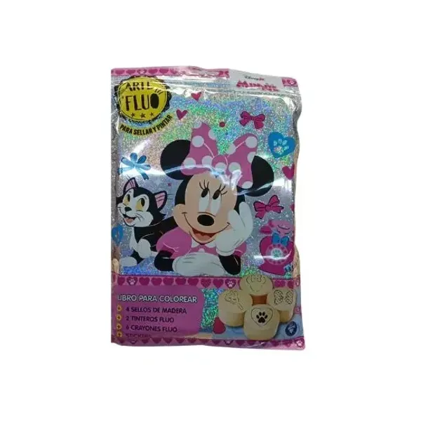 Flow pack editorial vertice Arte fluo minnie