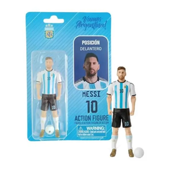 Figura de accion leo messi producto oficial AFA 11 cm