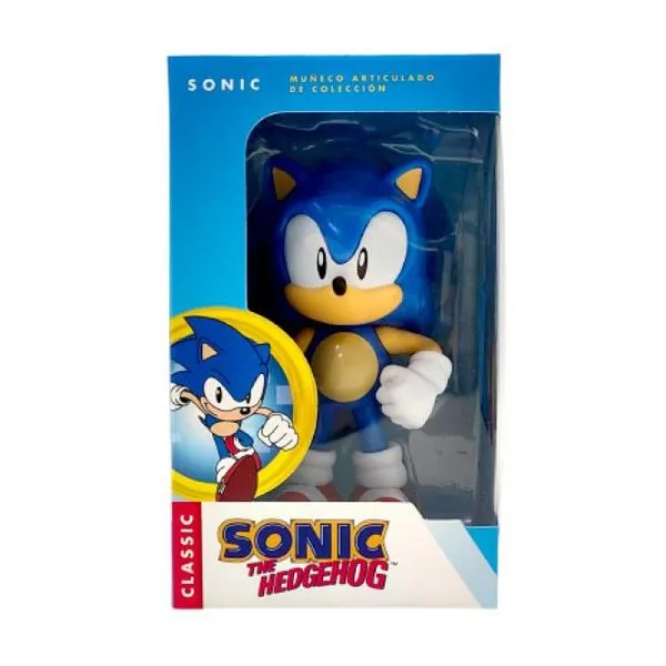 Sonic the headgehog - figura articulada 10 cm sonic