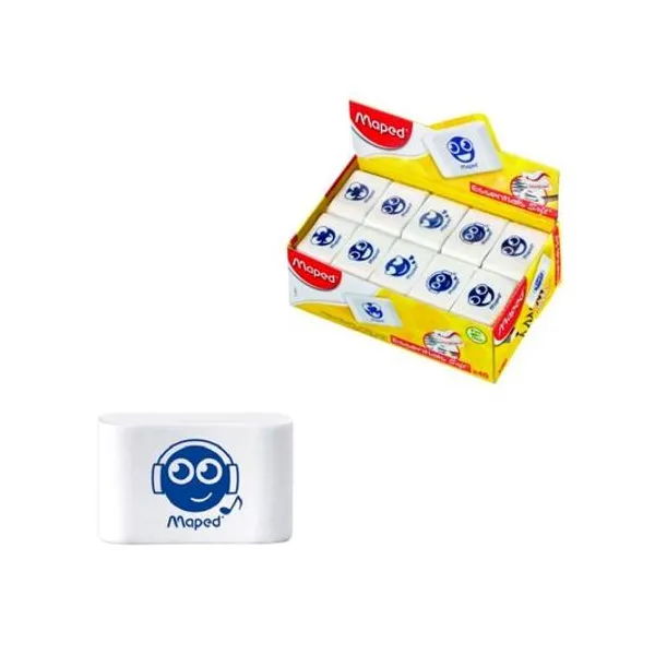 Goma de borrar lápiz soft caja x40 Maped