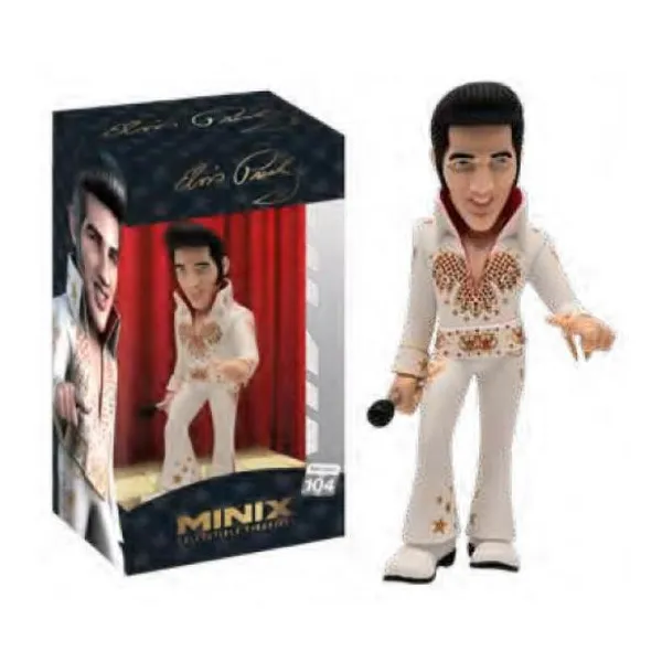 Minix - figura cantante elvis presley en personaje elvis