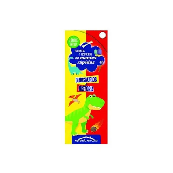 Juego mentes rapidas: dinosaurios/historia 6.5x17 cm