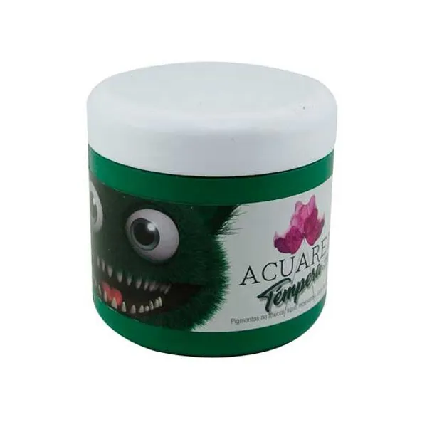 Témpera acuarel pote x250 grsverde oscuro