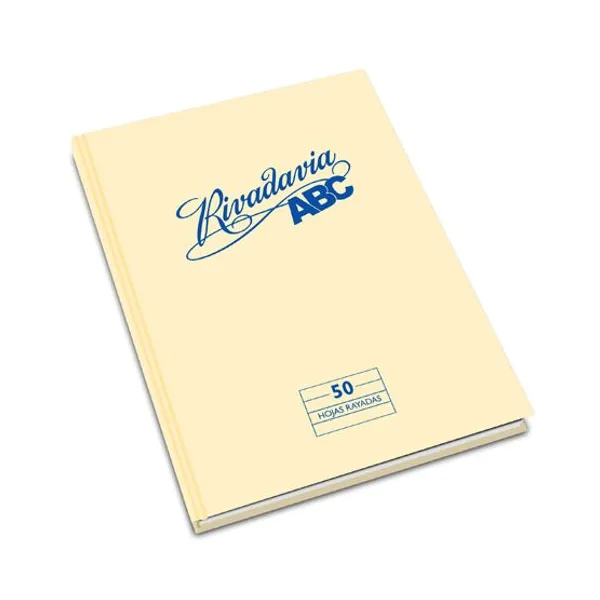 Cuaderno tapa dura Rivadavia x50 hs.ray.
