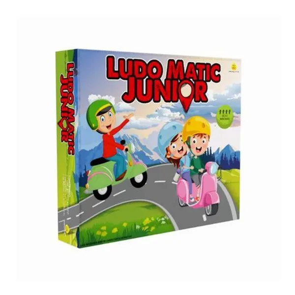 Ludo matic juniors tradicional 22x4.5x19 cm yuyu -