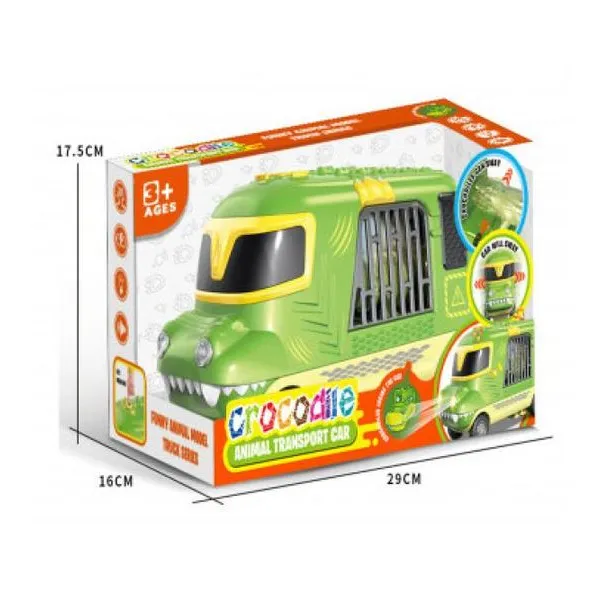 Auto jaula cocodrilo