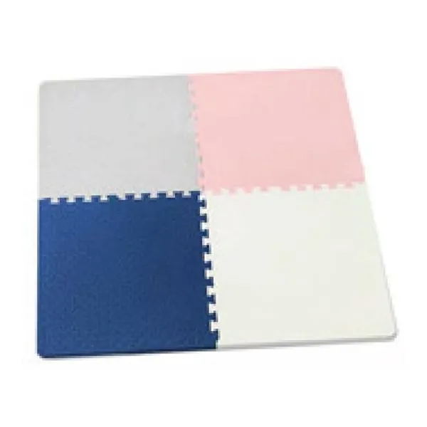 Pisos de goma eva. 4 baldosas encastrables 60x60 cm