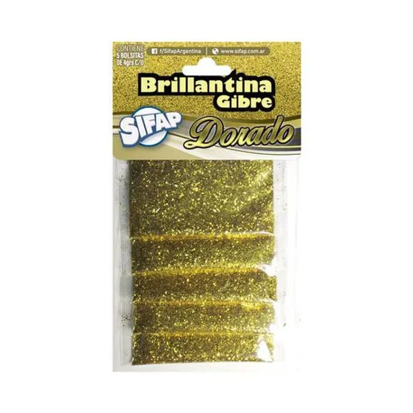 Gibre Sifap bl.x 5 sobres 4 g dorado