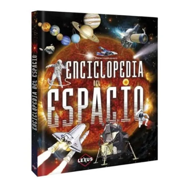 Enciclopedia del espacio tapa dura/24 x29 cm/173 páginas