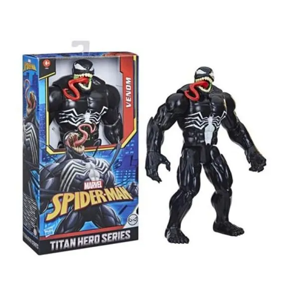 Hasbro Marvel spider-man - figura 29 cm articulado - titan hero series deluxe ven
