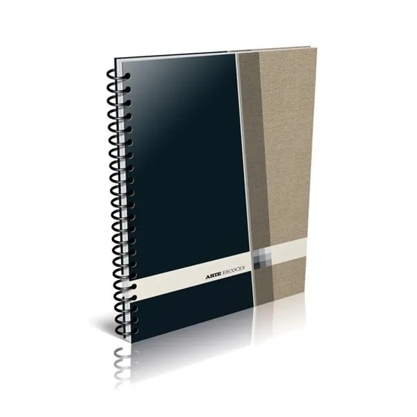 Cuaderno espiral a4 Arte escoces t/flexible 80 hs.raya