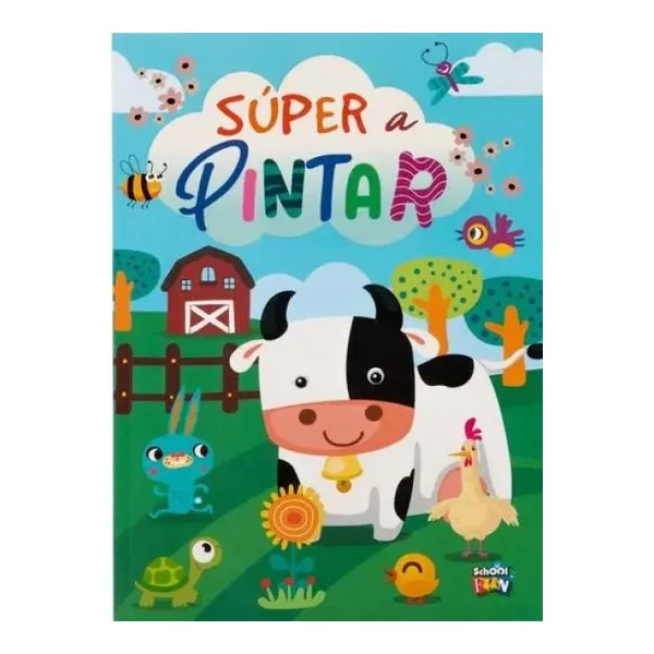 Super a pintar 28 20 cm 64 páginas